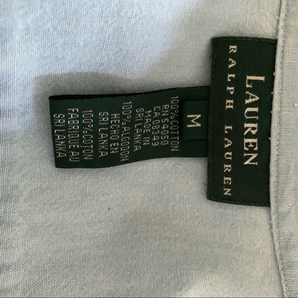 Ralph Lauren Chambray Shirt with Embroidered Logo - Picture 5 of 5